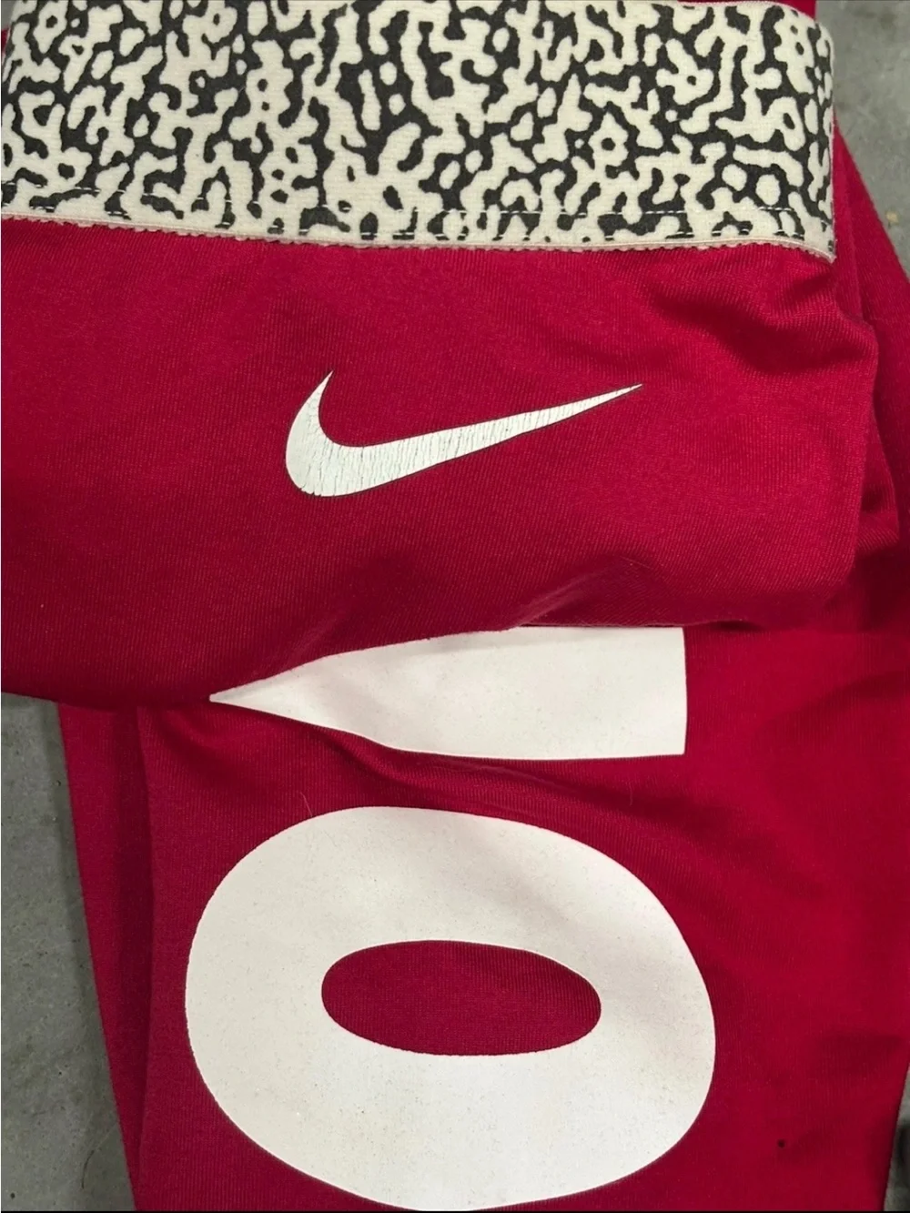 Nike Just Do It 2 PC Set Leggings athletic Tank Animal Print Swoosh Spellout (S)